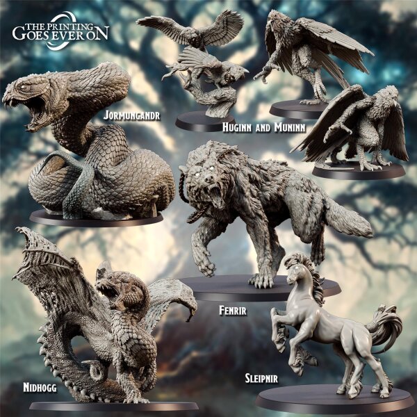 Creature Bundle - Asgard Amusement aus Asgard Amusement von The Printing Goes Ever On