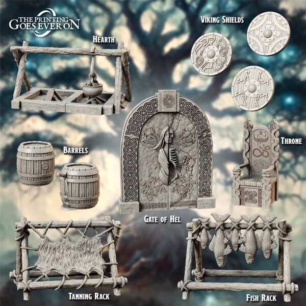 Scatter Terrain Props - Asgard Amusement aus Asgard Amusement von The Printing Goes Ever On
