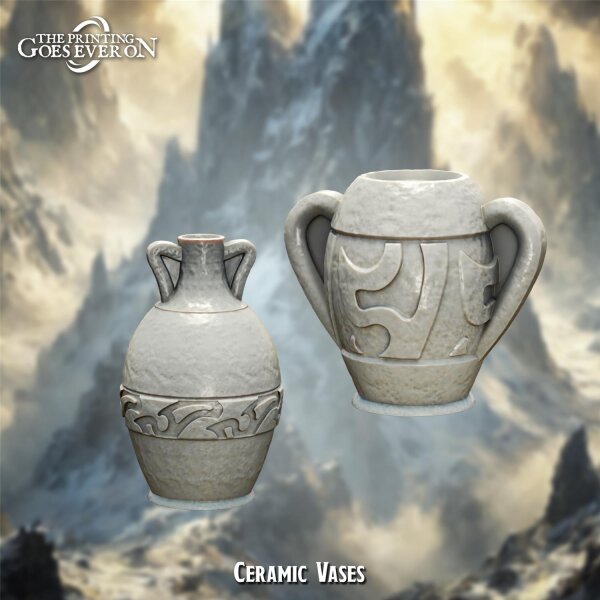 Ceramic Vases aus Lashes of Dominion von The Printing Goes Ever On