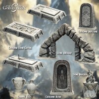 Catacomb Scatter Terrain Props - Leashes of Dominion aus...