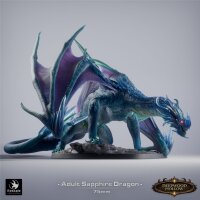 Sapphire Dragon – Adult von Rescale Miniatures aus...