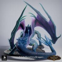 Sapphire Dragon – Adult von Rescale Miniatures aus Deepwood Hollow