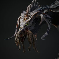 The Black Dragons hunt von Rescale Miniatures aus Deepwood Hollow