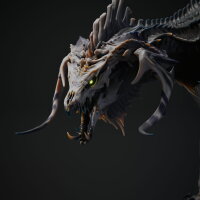 The Black Dragons hunt von Rescale Miniatures aus Deepwood Hollow