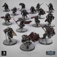 Pack Knights of Bahamut (32mm base) Set von Rescale...