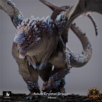 Crystal Dragon – Adult (75mm base) von Rescale Miniatures aus Rite of the Untamed