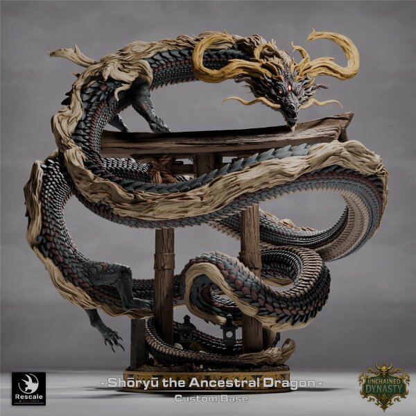 Shoryu, the Ancestral Dragon (Custom base) von Rescale Miniatures aus Unchained Dynasty