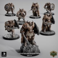 Pack Unchained Immortals (32mm base) Set von Rescale...