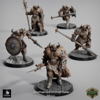 Pack Unchained Immortals (32mm base) Set von Rescale Miniatures aus Unchained Dynasty