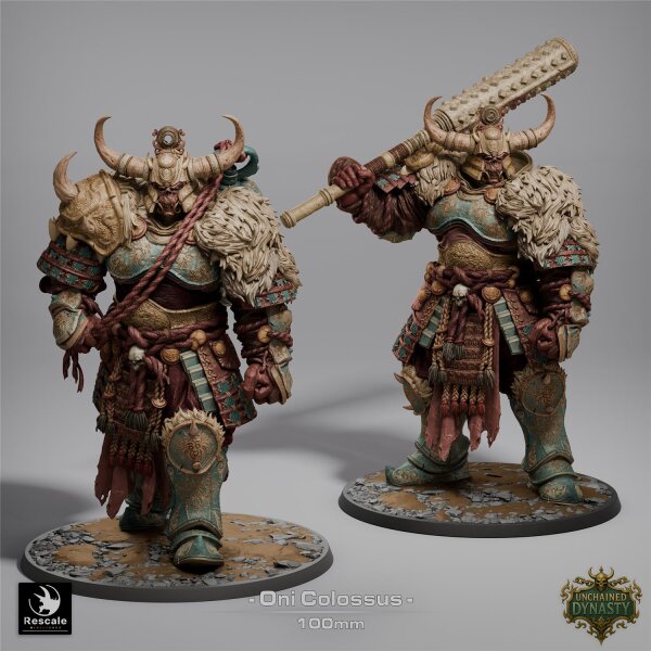 Pack Oni Colossus (100mm base) Set von Rescale Miniatures aus Unchained Dynasty