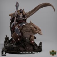 Immortal General & Lizard (75mm base) von Rescale...