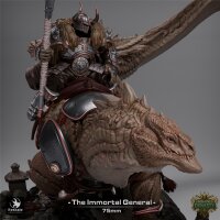 Immortal General & Lizard (75mm base) von Rescale Miniatures aus Unchained Dynasty