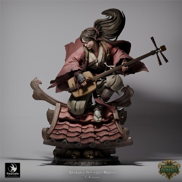 Shizuka, Whisper Ronin XL Collector (1/6 scale; 30cm height) von Rescale Miniatures aus Unchained Dynasty