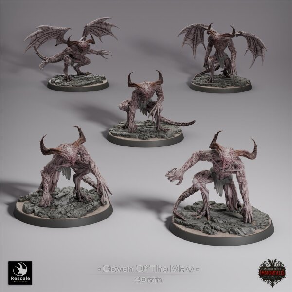Pack Coven of the Maw (40mm base) Set von Rescale Miniatures aus Ancient Order Immortalis