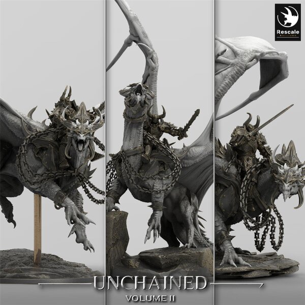 Pack War Dragon (3 inches) Set von Rescale Miniatures aus Unchained Vol. 2