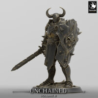 Pack Unchained Warrior (1 inch) Set von Rescale Miniatures aus Unchained Vol. 2