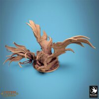 Metallic Brass Dragon - Stance (75mm base) von Rescale Miniatures aus Totem of the Scalewings