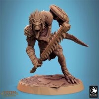 Pack Lizardman Grimscale (32mm base) Set von Rescale Miniatures aus Totem of the Scalewings