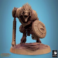 Pack Lizardman Grimscale (32mm base) Set von Rescale Miniatures aus Totem of the Scalewings