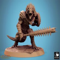Pack Lizardman Grimscale (32mm base) Set von Rescale Miniatures aus Totem of the Scalewings