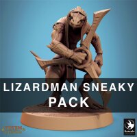 Pack Lizardman Sneaky Murkborn (25mm base) Set von...