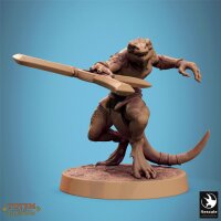 Pack Lizardman Sneaky Murkborn (25mm base) Set von...