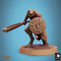 Pack Lizardman Sneaky Murkborn (25mm base) Set von Rescale Miniatures aus Totem of the Scalewings