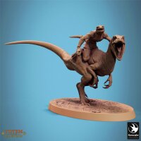 Pack Jurassic Velociraptor (60x35mm base) Set von Rescale...
