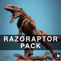 Pack Razoraptor (120x92mm base) Set von Rescale...