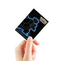 Ultra Pro | Neon Kanto Blastoise | APEX Deck Protector® Sleeves 105ct