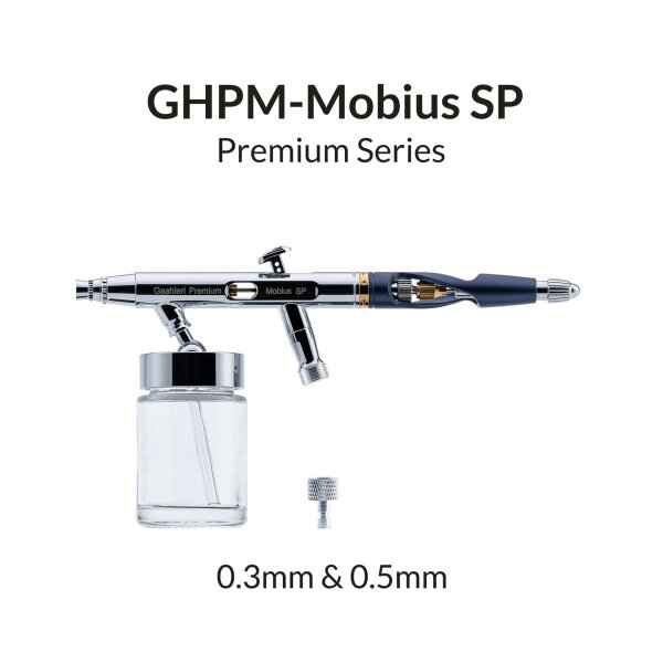 Gaahleri Premium Series GHPM-Mobius SP 0.3 & 0.5 mm Airbrush