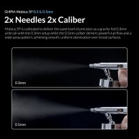 Gaahleri Premium Series GHPM-Mobius SP 0.3 & 0.5 mm Airbrush