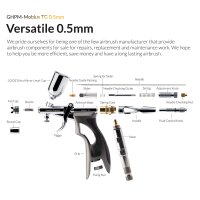 Gaahleri Premium Series GHPM-Mobius TG 0.5 mm Trigger-Airbrush