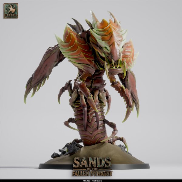 Ankheg (75mm base) von Rescale Miniatures aus Sands of Fallen Dynasty