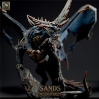 Blue Dragon - Elder (100mm base) von Rescale Miniatures aus Sands of Fallen Dynasty