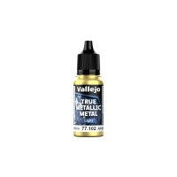 Vallejo True Metallix Metal LIGHT Radiant Yellow 18ml (102)