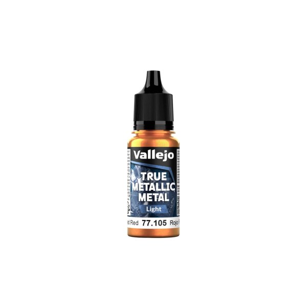 Vallejo True Metallix Metal LIGHT Forged Red 18ml (105)