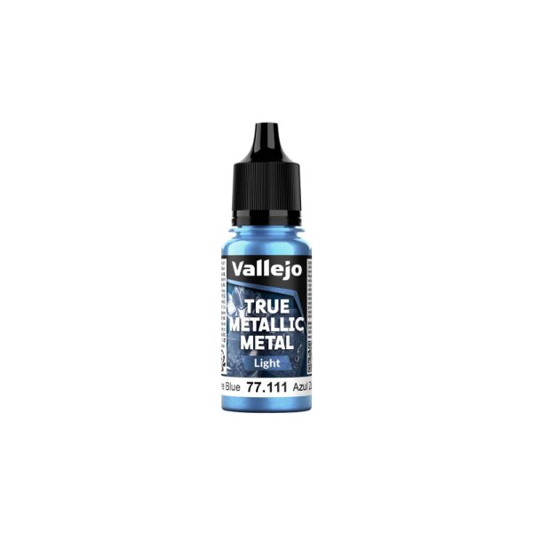 Vallejo True Metallix Metal LIGHT Sapphire Blue 18ml (111)