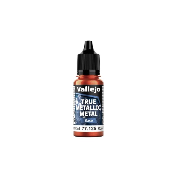 Vallejo True Metallix Metal BASE Forged Red 18ml (125)