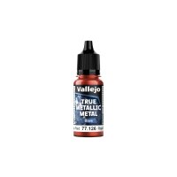 Vallejo True Metallix Metal BASE Ruby Red 18ml (126)