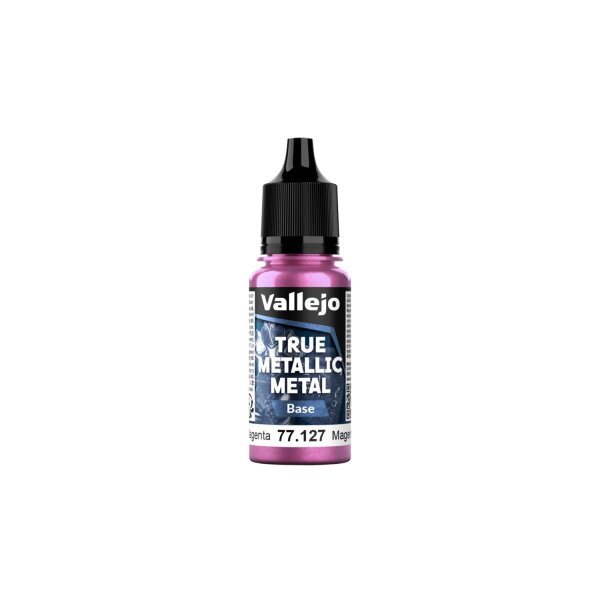 Vallejo True Metallix Metal BASE Crimson Magenta 18ml (127)