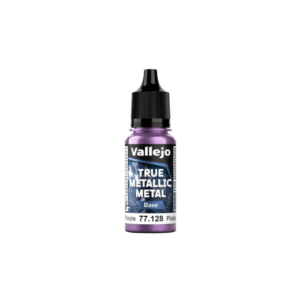 Vallejo True Metallix Metal BASE Amethyst Purple 18ml (128)