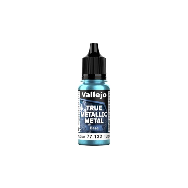 Vallejo True Metallix Metal BASE Hydra Turquoise 18ml (132)