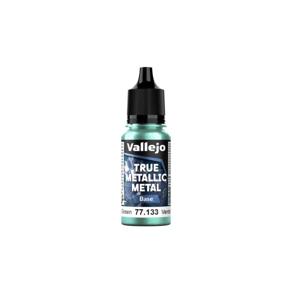 Vallejo True Metallix Metal BASE Beetle Green 18ml (133)