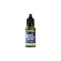 Vallejo True Metallix Metal BASE Greenish Gold 18ml (136)