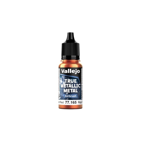 Vallejo True Metallix Metal AIRBRUSH Forged Red 18ml (165)