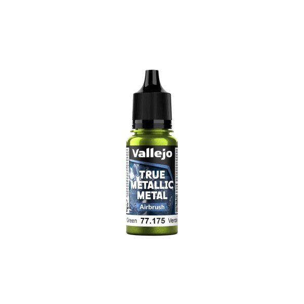 Vallejo True Metallix Metal AIRBRUSH Amber Green 18ml (175)