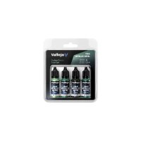 Vallejo True Metallix Metal PAINT SET Dusken Green