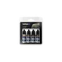 Vallejo True Metallix Metal PAINT SET Aged Metal