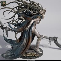 The Crown Huntress (75mm base) Set von Rescale Miniatures aus Cathedral of Broken Crowns